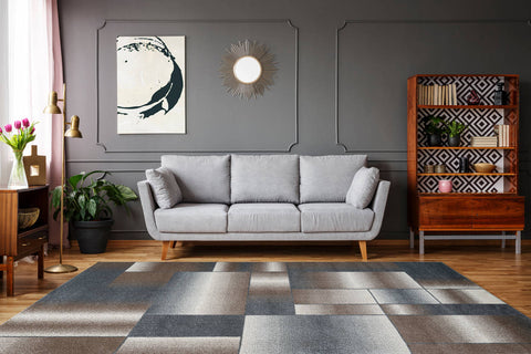 Design-Teppich Broadway 300 Braun / Grau Ambiente