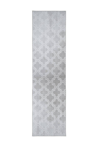 Design-Teppich Monroe 100 Grau / Blau Draufsicht