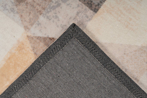 Design-Teppich Saphira 900 Grau / Beige Makro