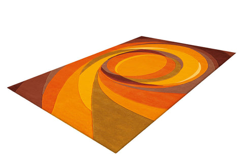 Kurzflorteppich Spirit 3002 Multi / Orange Ansichten