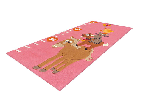 Teppiche Joy 4168 Rosa Animals 75cm x 160cm Ansichten